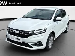Blanc Utilisé 2023 Dacia Sandero Expression Citadine | 13 990 € (Bon prix)