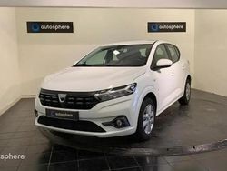 Blanc Utilisé 2022 Dacia Sandero Comfort Citadine | 13 499 € (Prix juste)