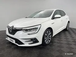 Blanc Utilisé 2022 Renault Mégane IV Techno Berline | 19 490 € (Prix juste)