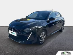 Noir Utilisé 2021 Peugeot 208 Allure Citadine | 15 490 € (Prix juste)