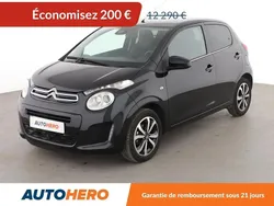 Noir Utilisé 2018 Citroën C1 Shine Citadine | 12 090 € (Prix assez cher)