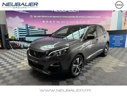 Gris platinium (m) Utilisé 2018 Peugeot 3008 GT-line SUV | 17 990 € (Prix juste)