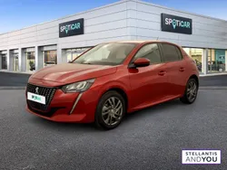 Rouge Utilisé 2021 Peugeot 208 Style Citadine | 13 290 € (Prix juste)
