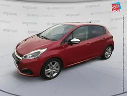 Rouge Utilisé 2017 Peugeot 208 Style Citadine | 8 299 € (Prix juste)
