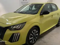 Jaune Utilisé 2024 Peugeot 208 Active Citadine | 16 299 € (Prix juste)