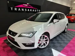 Blanc Utilisé 2013 Seat Leon FR Break | 10 490 € (Prix assez cher)