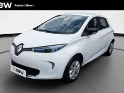 Blanc Utilisé 2018 Renault Zoe Citadine | 7 990 € (Prix assez cher)
