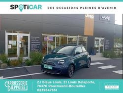 Vert Utilisé 2022 Fiat 500e Berline | 16 980 € (Prix juste)