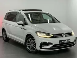 Blanc Utilisé 2019 VW Touran R-line Monospace | 14 990 € (Super prix)