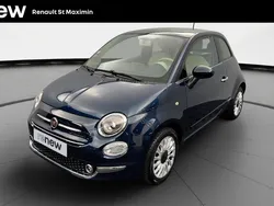 Bleu Utilisé 2018 Fiat 500 Lounge Citadine | 12 990 € (Prix juste)