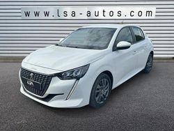 Blanc Utilisé 2021 Peugeot 208 Business-Line Citadine | 13 980 € (Prix assez cher)