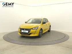 Jaune Utilisé 2022 Peugeot 208 Allure Citadine | 13 870 € (Prix juste)