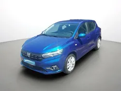 Bleu Utilisé 2022 Dacia Sandero Comfort Citadine | 13 990 € (Prix juste)
