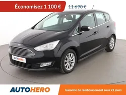 Noir Utilisé 2018 Ford C-MAX Titanium Monospace | 10 590 € (Bon prix)