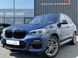Bleu Utilisé 2021 BMW X3 M Sport SUV | 46 900 € (Prix assez cher)