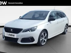 Blanc Utilisé 2018 Peugeot 308 GT-line Break | 12 990 € (Prix juste)