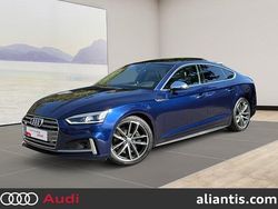 Bleu navarre métallisé Utilisé 2018 Audi S5 Sportback Sport Citadine | 45 450 € (Prix juste)