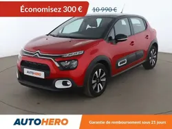 Rouge Utilisé 2020 Citroën C3 PureTech Citadine | 10 390 € (Bon prix)