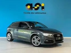 Noir Utilisé 2013 Audi A3 S-Line Coupé | 14 490 € (Prix juste)