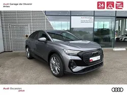Gris typhon métallisé Utilisé 2025 Audi Q4 Sportback e-tron S-Line SUV | 61 990 €