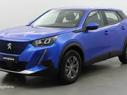 Bleu vertigo (s) Utilisé 2021 Peugeot e-2008 Active SUV | 16 999 € (Prix juste)