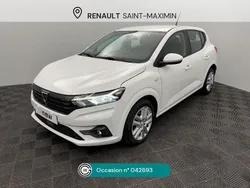 Blanc Utilisé 2021 Dacia Sandero Comfort Citadine | 11 990 € (Prix juste)