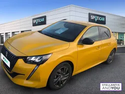 Jaune Utilisé 2022 Peugeot 208 Style Citadine | 12 290 € (Bon prix)