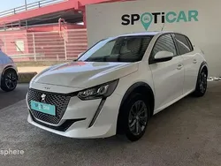 Blanc Utilisé 2021 Peugeot e-208 Style Citadine | 14 299 € (Bon prix)