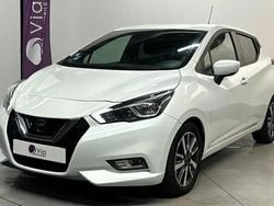 Blanc Occasion 2017 Nissan Micra N-Connecta Berline | 9 499 € (Prix juste)