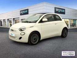 Blanc Utilisé 2022 Fiat 500e Cabriolet | 21 490 € (Prix juste)