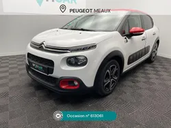 Blanc Utilisé 2018 Citroën C3 PureTech Citadine | 8 990 € (Bon prix)