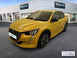 Jaune Utilisé 2020 Peugeot e-208 GT-line Citadine | 13 889 € (Bon prix)