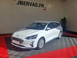 Blanc Utilisé 2020 Ford Focus Titanium Break | 11 590 € (Prix juste)