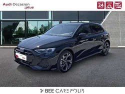 Noir mythic métallisé Utilisé 2025 Audi A3 Sportback e-tron S-Line Berline | 42 790 € (Prix cher)