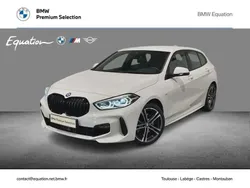 Blanc Utilisé 2022 BMW 118 M Sport Citadine | 25 900 € (Prix juste)