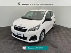 Blanc Utilisé 2019 Peugeot 108 S Citadine | 8 990 € (Prix juste)