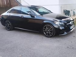 Noir Utilisé 2019 Mercedes C220 AMG line Berline | 27 500 € (Bon prix)