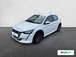 Blanc Utilisé 2021 Peugeot e-208 Business-Line Citadine | 14 990 € (Bon prix)
