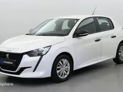 Blanc Utilisé 2020 Peugeot 208 S Citadine | 9 999 € (Bon prix)