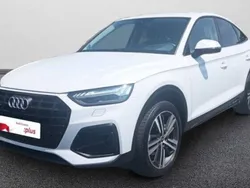 Blanc glacier métallisé Utilisé 2021 Audi Q5 Sportback Design SUV | 43 900 € (Prix juste)