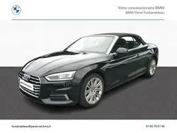 Noir brillant/capote noire Utilisé 2018 Audi A5 Cabriolet Design Cabriolet | 36 450 € (Prix assez cher)
