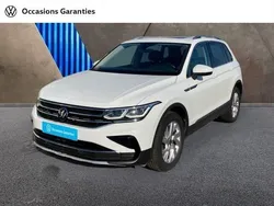 Blanc Utilisé 2021 VW Tiguan Elegance SUV | 28 684 € (Prix juste)