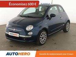 Bleu Utilisé 2014 Fiat 500 Lounge Citadine | 7 390 € (Prix juste)
