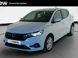 Blanc Utilisé 2022 Dacia Sandero Comfort Citadine | 13 499 € (Prix juste)