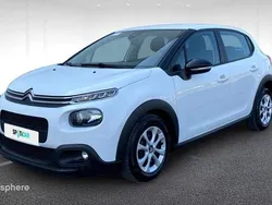 Blanc Utilisé 2019 Citroën C3 Business Class Citadine | 11 876 € (Prix assez cher)