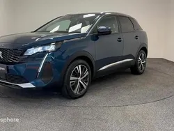 Bleu Utilisé 2021 Peugeot 3008 Allure SUV | 18 799 € (Prix juste)