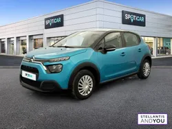 Bleue Utilisé 2021 Citroën C3 Feel Citadine | 9 490 € (Super prix)