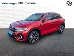 Rouge Utilisé 2024 VW T-Roc R-line SUV | 34 780 € (Prix assez cher)