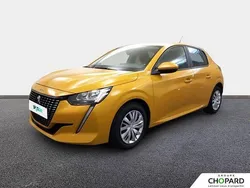 Jaune Utilisé 2021 Peugeot 208 Active Citadine | 10 990 € (Prix juste)