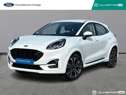 Blanc Utilisé 2021 Ford Puma ST-Line SUV | 17 889 € (Prix juste)